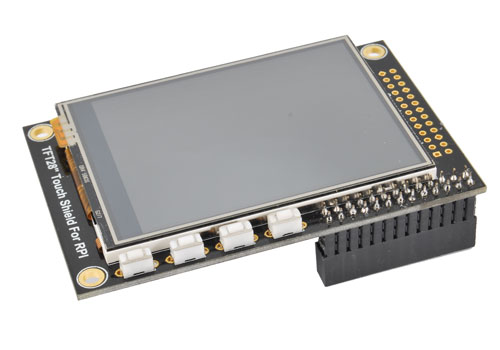 Touch shield con display TFT 2,8” per Raspberry Pi