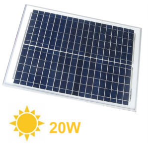 pannello solare policristallino 20watt