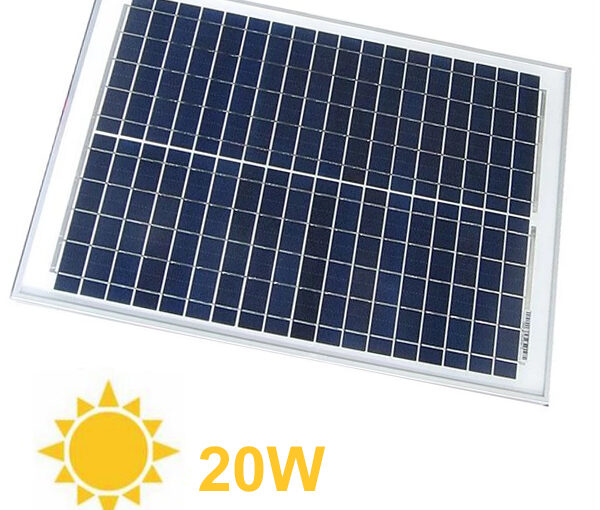 pannello solare policristallino 20watt