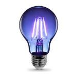 Lampada decorativa a LED con luce blu