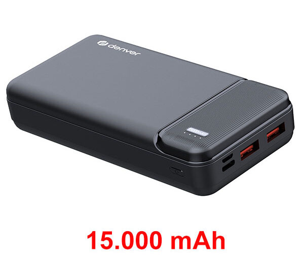 Power Bank 15.000 mAh - con ricarica rapida