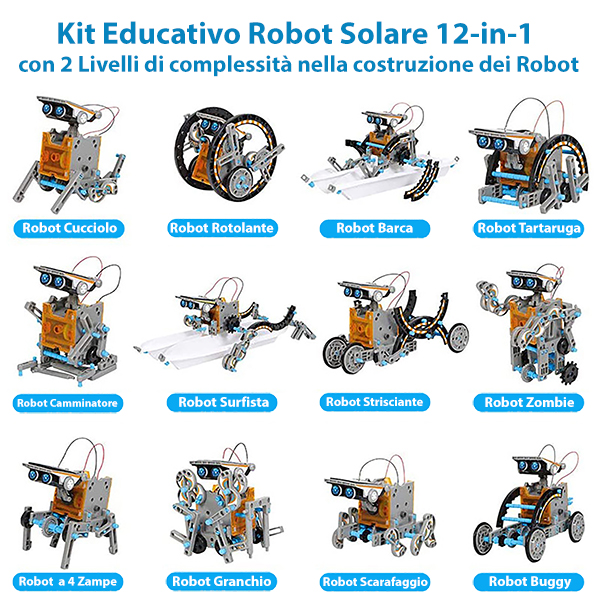 Solar Robot 12 in 1 - KSR100