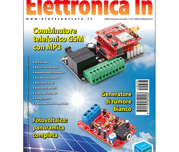 Elettronica In - Copertina n. 278 Aprile / Maggio 2024