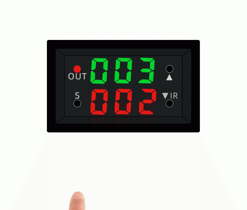 Mini timer multifunzione da pannello – 12 VDC