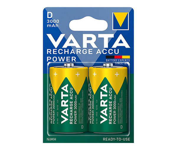 Batteria VARTA D Ready To Use – 2 Pz