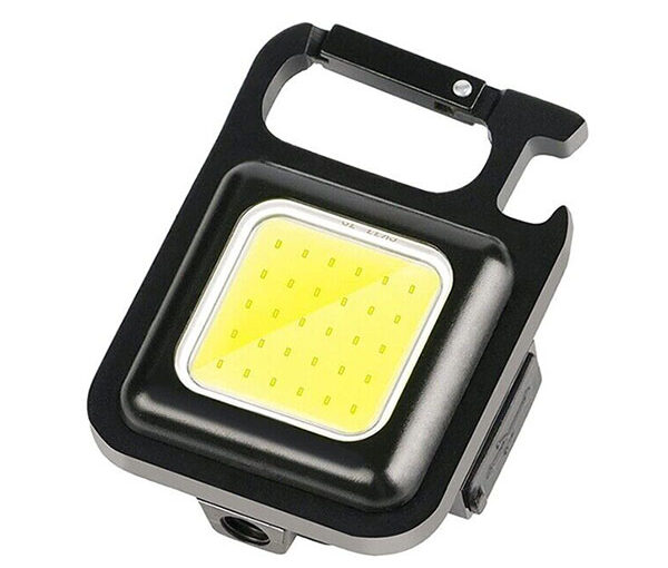 Portachiavi luce LED con batteria ricaricabile