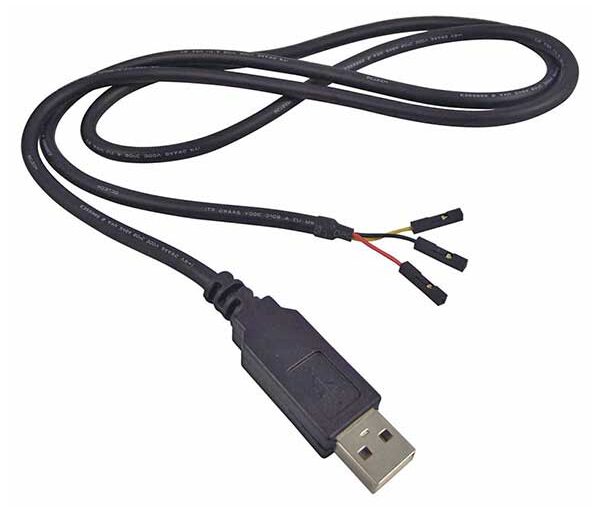 Cavo USB-UART da 1m FTDI Chip, Nero