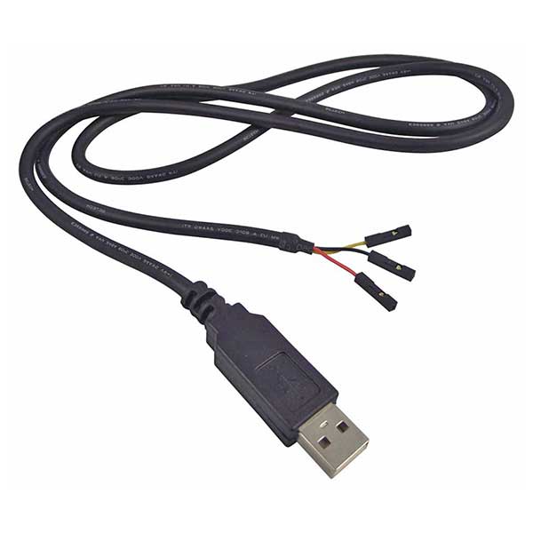 Cavo USB-UART da 1m FTDI Chip, Nero