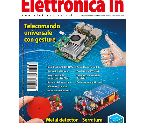 Numero 280 di Elettronica In - Agosto / Settembre