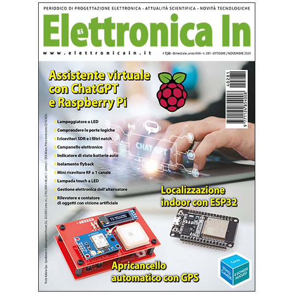 Numero 281 di Elettronica In - Ottobre / Novembre