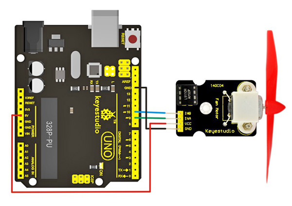 KS0168 - Shield Arduino per controllo elica motore