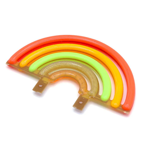 LED COB 3V effetto arcobaleno