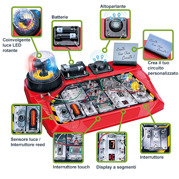 Kit Didattico STEM: 50 Esperimenti di Elettronica per Ragazzi