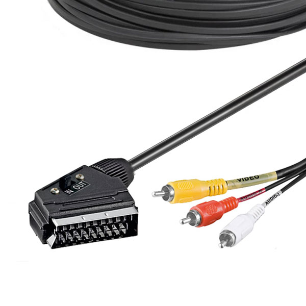 cavo adattatore da SCART a RCA