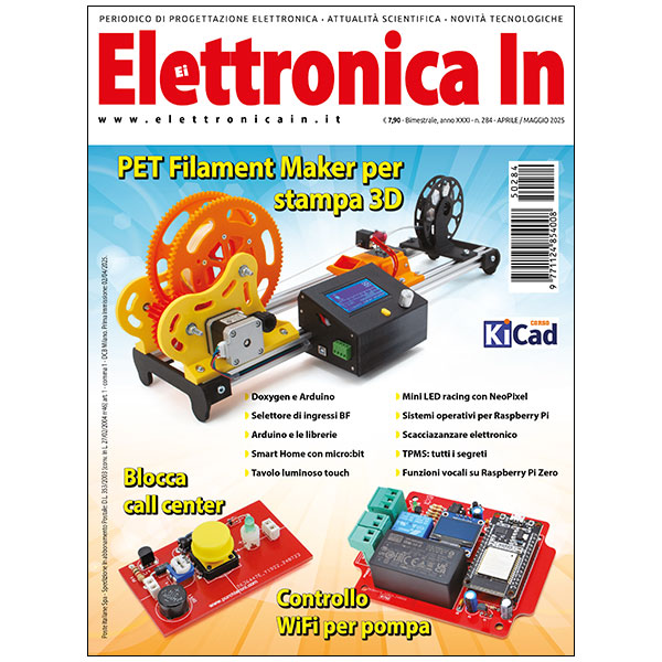 Numero 284 di Elettronica In - Aprile / Maggio 2025
