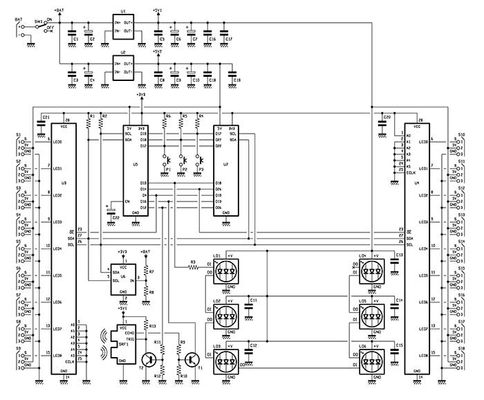Scheda di sviluppo ESP32 per 18 servomotori con Wi-Fi e Bluetooth