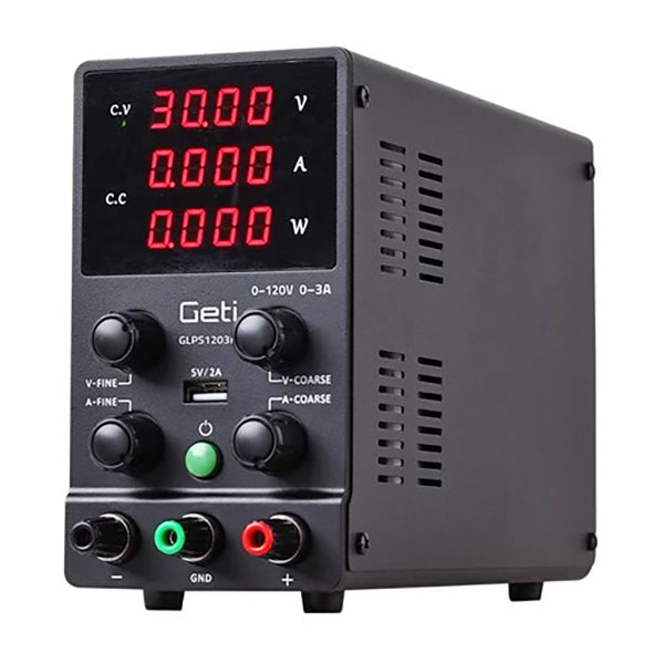 Alimentatore da laboratorio regolabile 0-120V / 0-3A