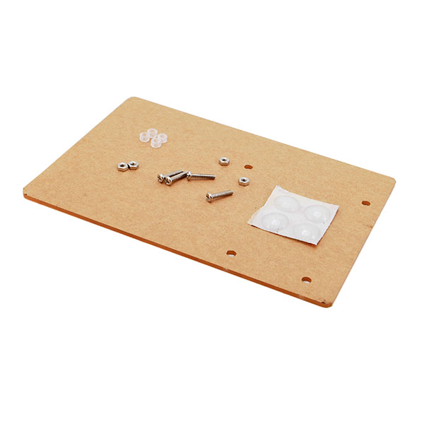 Supporto universale acrilico per Arduino Uno e Breadboard 400 punti