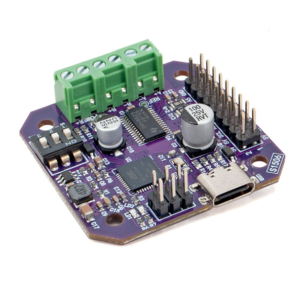 Scheda di controllo per motori passo-passo con DRV8825 e microcontrollore ATmega32U4