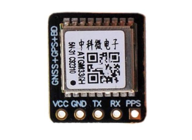 Modulo GPS ATGM336H con antenna attiva, supporto GNSS (GPS, Beidou, GLONASS), UART 3,3–5V