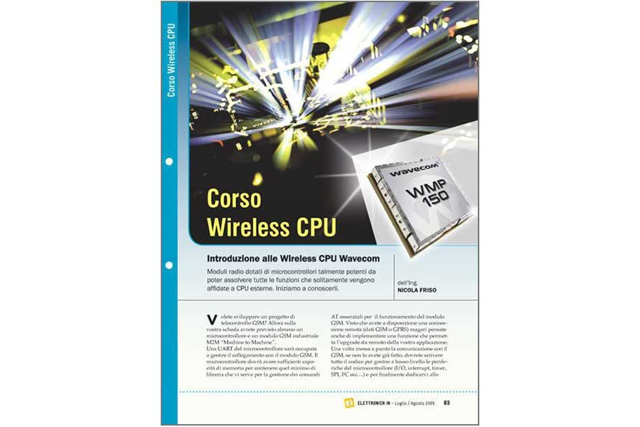 Corso Wireless CPU